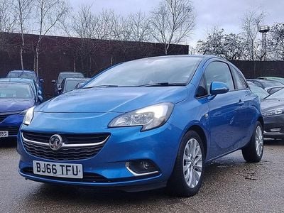 Used Vauxhall Corsa 88 HP (64 kW) 2016 Blue Hatchback