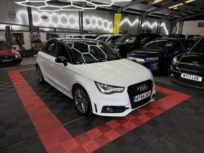 Used Audi A1 S-Line 2014 White Hatchback