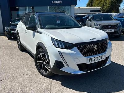 Begagnad Peugeot 2008 GTi 129 HK (94 kW) 2023 Vit SUV