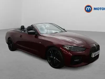 Used BMW 420 M Sport 190 HP (139 kW) 2022 Red Cabriolet