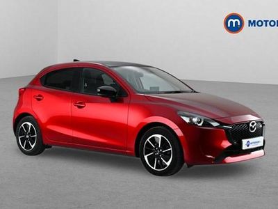 Begagnad Mazda 2 Homura-Aka 90 HK (66 kW) 2023 Röd Halvkombi
