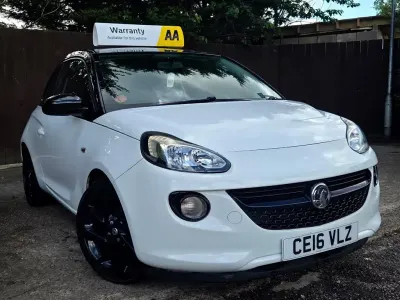 Used Vauxhall Adam S 2016 White Hatchback