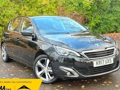 Black Used 2017 Peugeot 308 Allure Hatchback | £8,995 (Fair price)