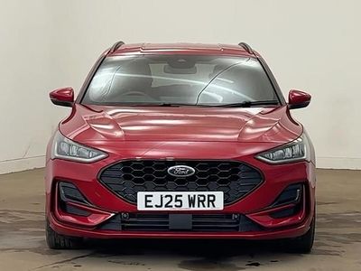 Red Used 2025 Ford Focus ST-Line Estate | £21,445 (Fair price)