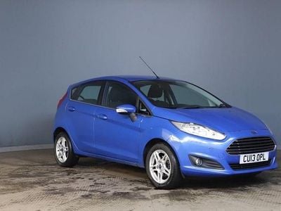 Used Ford Fiesta Zetec 105 HP (77 kW) 2013 Blue Hatchback