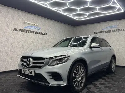 Used Mercedes GLC250 AMG line 204 HP (150 kW) 2017 Silver SUV