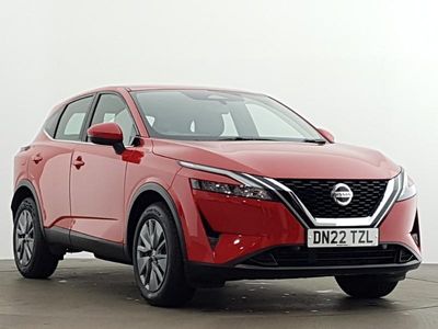 Red Used 2022 Nissan Qashqai Visia SUV | £16,498 (Fair price)