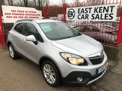 Used Vauxhall Mokka 115 HP (84 kW) 2016 Silver SUV