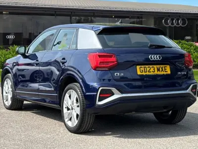 Used Audi Q2 S-Line 150 HP (110 kW) 2023 Blue SUV