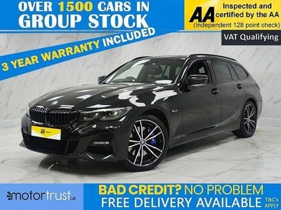Used BMW 330e M Sport 2021 Black Estate
