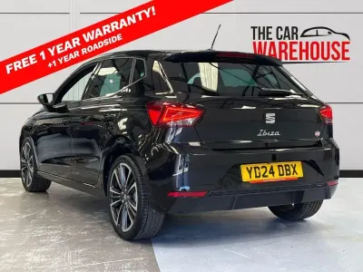 Used Seat Ibiza XCELLENCE Lux 108 HP (79 kW) 2024 Black Hatchback