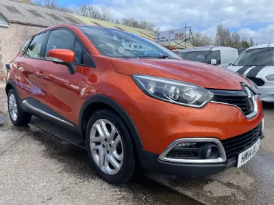 Second-hand Renault Captur Dynamique 90 CP (66 kW) 2014 Portocaliu SUV