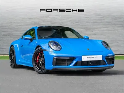 Used Porsche 911 472 HP (347 kW) 2023 Blue Coupe