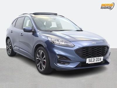 Blue Used 2021 Ford Kuga ST-Line X SUV | £18,895 (Fair price)