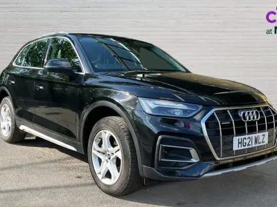 Używany Audi Q5 Sport 204 KM (150 kW) 2021 Czarny SUV