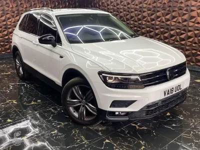 Used VW Tiguan SEL 2018 White SUV