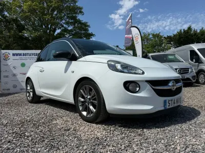 Used Vauxhall Adam Jam 87 HP (63 kW) 2014 White Hatchback
