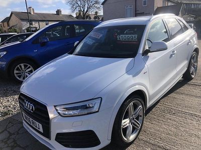 Used Audi Q3 S-line plus 184 HP (135 kW) 2016 White SUV