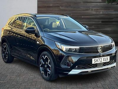 Used Vauxhall Grandland X Elite 128 HP (94 kW) 2022 Black SUV