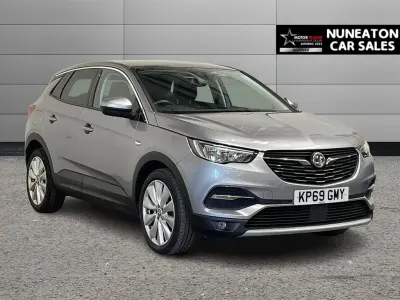 Used Vauxhall Grandland X Elite 130 HP (95 kW) 2019 Grey SUV