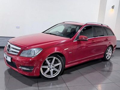 Used Mercedes C180 156 HP (114 kW) 2011 Red Estate