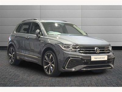 Grey Used 2021 VW Tiguan R-line SUV | £23,590 (Fair price)