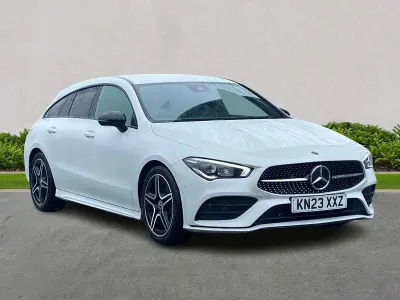 Used Mercedes CLA200 Executive 2023 White Estate