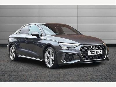Used Audi A3 S-Line 150 HP (110 kW) 2021 Grey Sedan