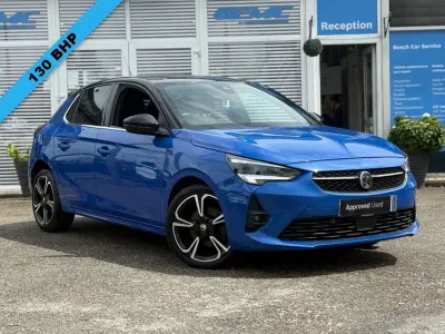 Used Vauxhall Corsa Ultimate 130 HP (95 kW) 2022 Blue Hatchback
