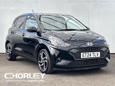 Black Used 2024 Hyundai i10 Premium Hatchback | £14,191 (Fair price)