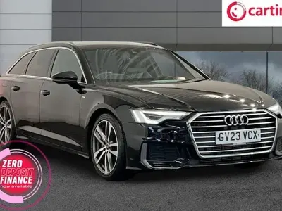 Used Audi A6 S-Line 204 HP (150 kW) 2023 Black Estate