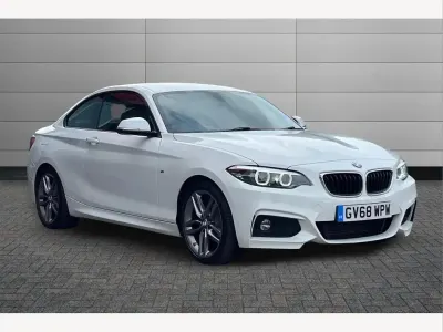 Used BMW 218 M Sport 147 HP (108 kW) 2019 White Coupe