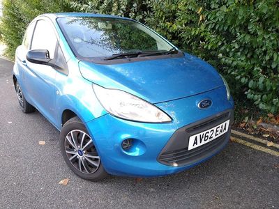 Used Ford Ka 69 HP (50 kW) 2012 Blue Hatchback