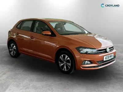 Używany VW Polo SE 95 KM (69 kW) 2018 Pomarańczowy Hatchback