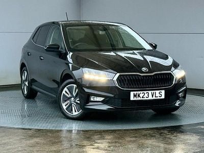Used Skoda Fabia SE L 110 HP (80 kW) 2023 Black Hatchback