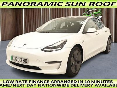 Used Tesla Model 3 Long Range AWD 366 kW (498 HP) 2020 White Sedan