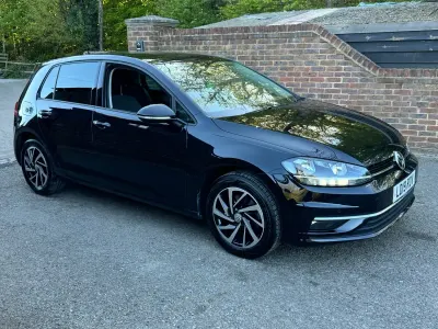 Used VW Golf VII Match 150 HP (110 kW) 2019 Black Hatchback