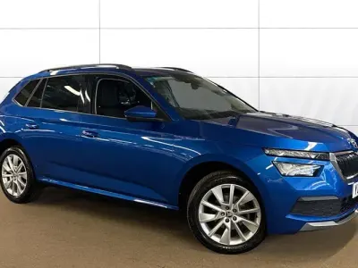 Used Skoda Kamiq SE Drive 110 HP (80 kW) 2022 Blue SUV