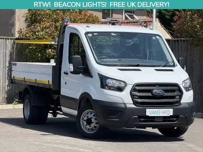 Used Ford Transit 130 HP (95 kW) 2023 White Cabriolet