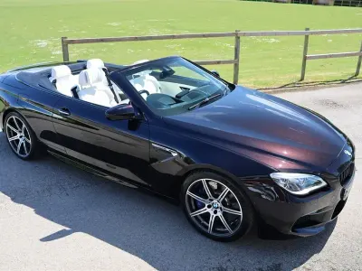 Usado BMW M6 Cabriolet Comfort Edition 2017 Negro Descapotable