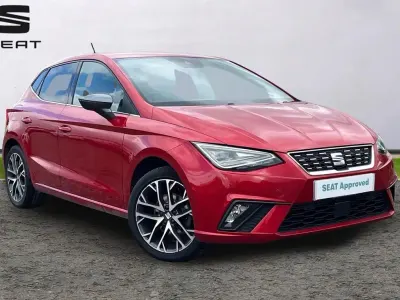 Used Seat Ibiza XCELLENCE Lux 108 HP (79 kW) 2023 Red Hatchback