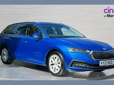 Used Skoda Octavia SE L 150 HP (110 kW) 2023 Blue Estate