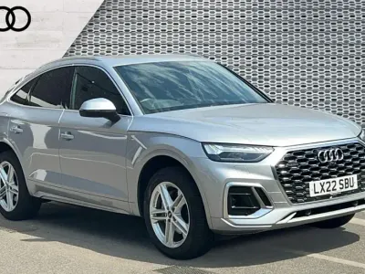 Used Audi Q5 S-Line 265 HP (194 kW) 2022 Silver SUV