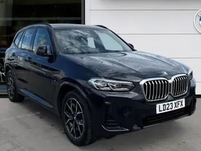 Used BMW X3 M Sport 181 HP (133 kW) 2023 Black SUV