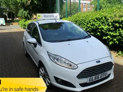 Usado Ford Fiesta Titanium 2016 Branco Citadino