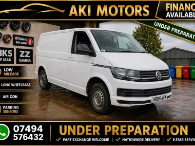 Begagnad VW Transporter Startline 2017 Vit Van