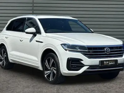 Used VW Touareg R-line 286 HP (210 kW) 2018 White SUV