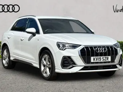 Second-hand Audi Q3 S-Line 150 CP (110 kW) 2019 Alb SUV