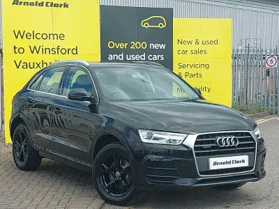 Używany Audi Q3 Design 150 KM (110 kW) 2016 Czarny SUV