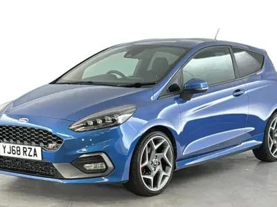 Used Ford Fiesta ST 200 HP (147 kW) 2018 Blue Hatchback